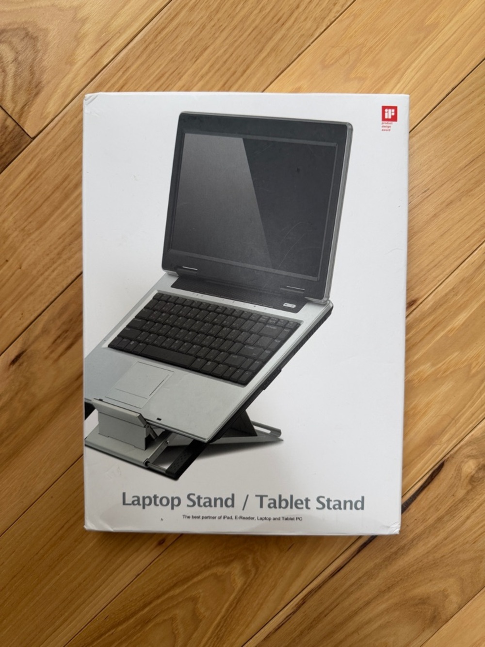 Laptop Stand / Tablet Stand - Silver Adjustable Holder